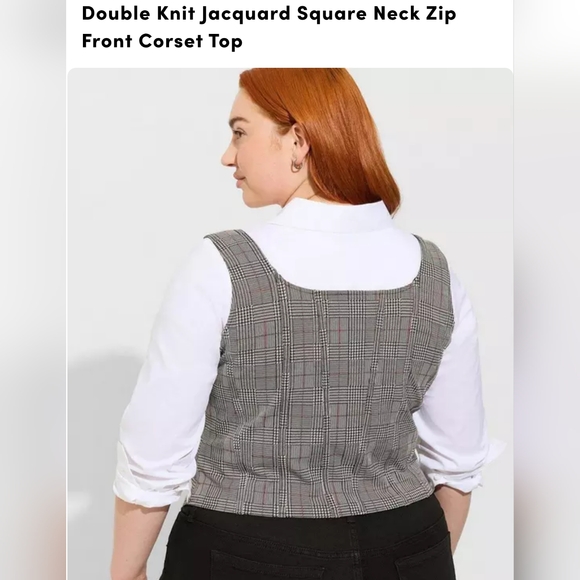 Zip Front Corset - Picture 4 of 5